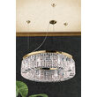 Lustra moderna cristal alama Aur 24k 8xE14/40W, Ring LU 2408/8/80 Gold Orion
